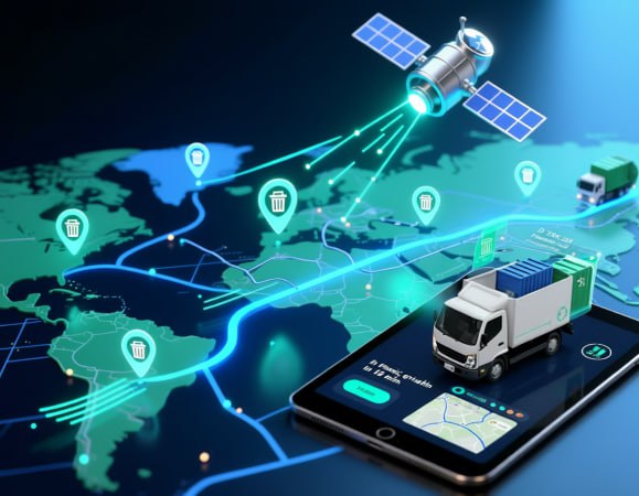 Методы цифрового контроля движения, хранения и утилизации различных типов отходов